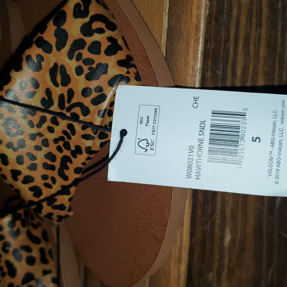 Volcom Hawthorne sandal new size 5 - Picture 6 of 6